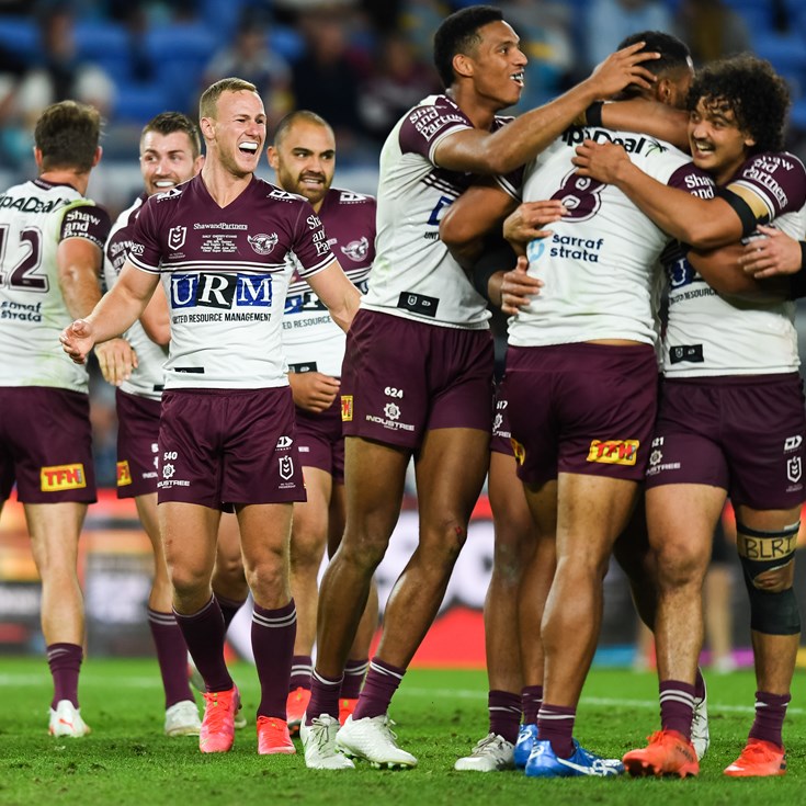 Sea Eagles  run in nine second half tries to crush Titans
