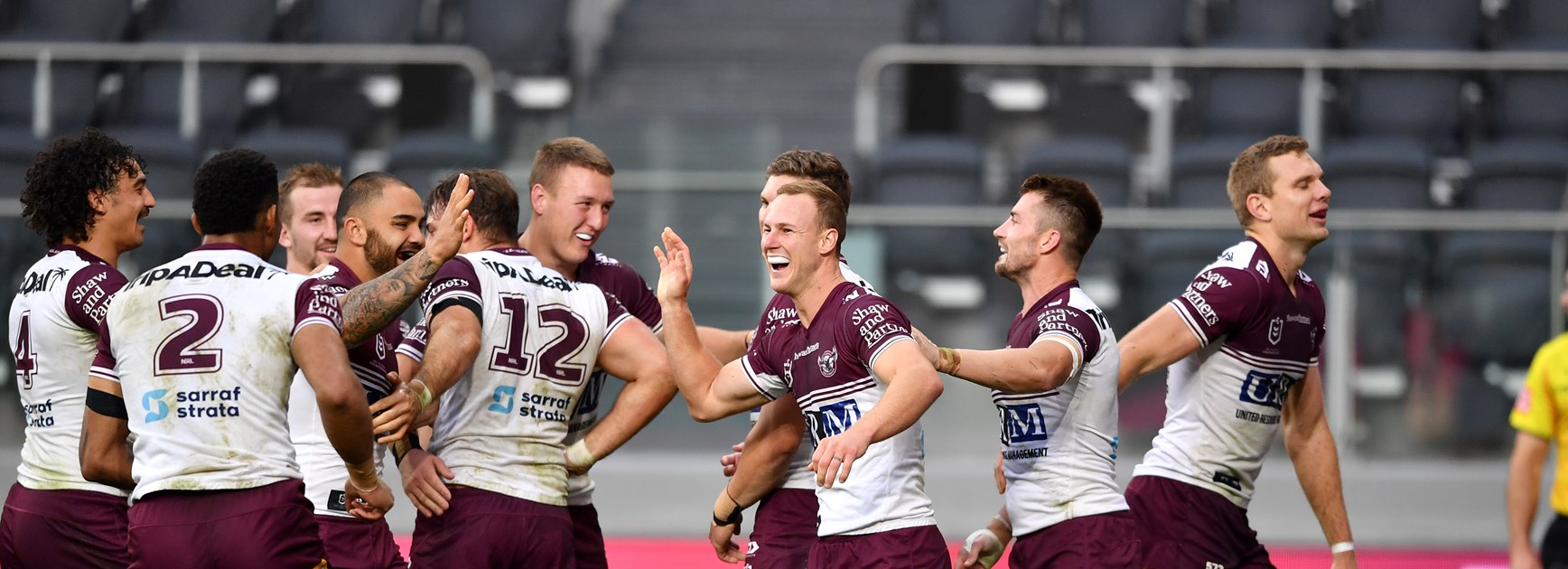 Record....the 66-0 win over Canterbury on July 3, 2021, is Manly's biggest ever first grade win
