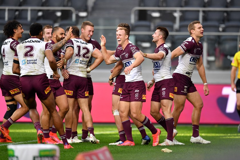 Record....the 66-0 win over Canterbury on July 3, 2021, is Manly's biggest ever first grade win
