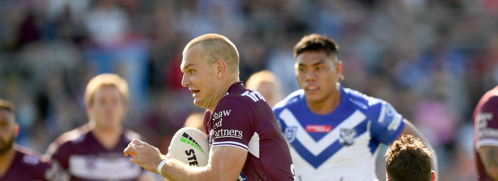 Sea Eagles forced to fight hard in win over Bulldogs