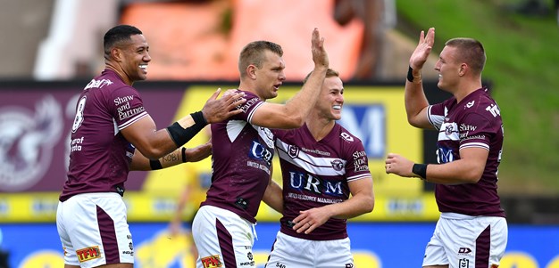 Tom Trbojevic shines in Sea Eagles win over the Warriors