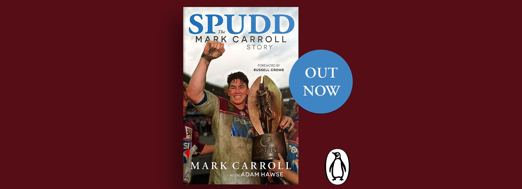 Spudd - The Mark Carroll Story - Now on sale