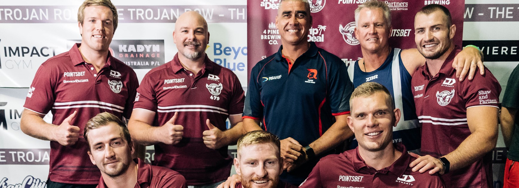 Sea Eagles proud to support Trojan Row charity event