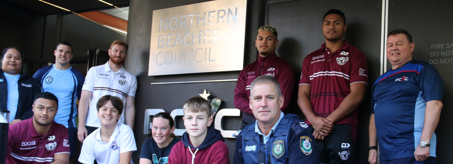 Sea Eagles help launch Fit For Life Program