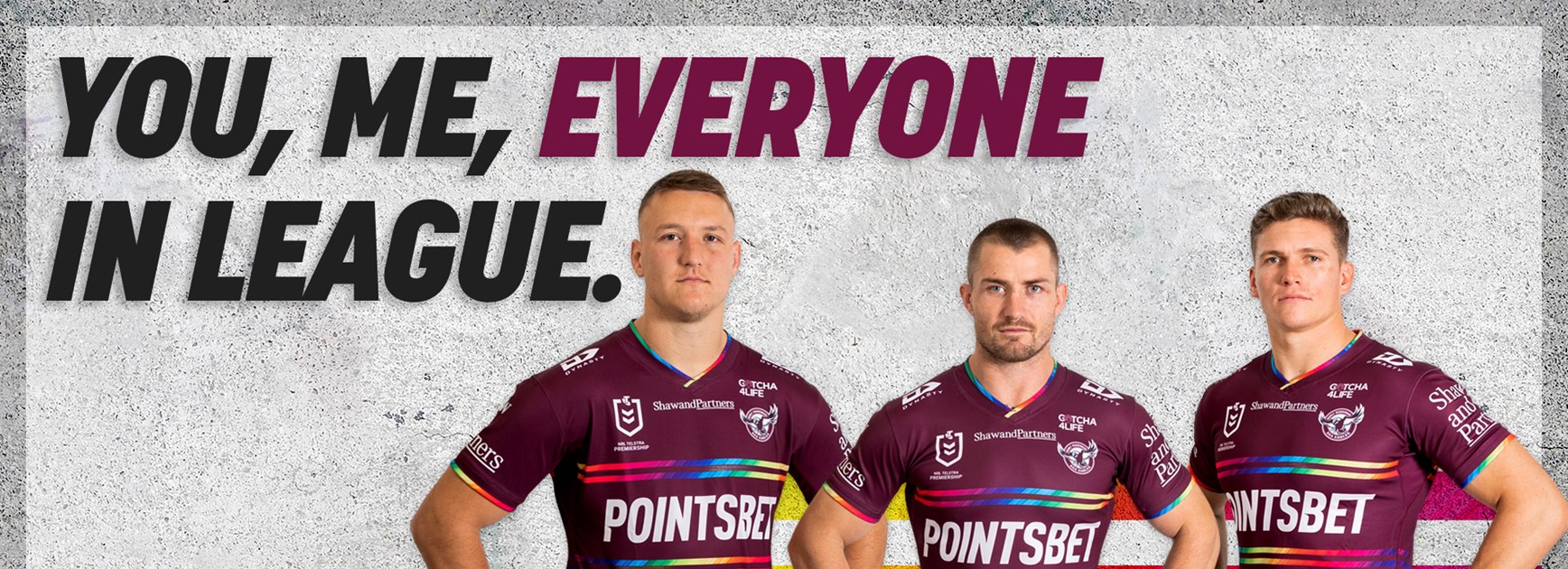 Sea Eagles and Dynasty Sport release Everyone in League jersey