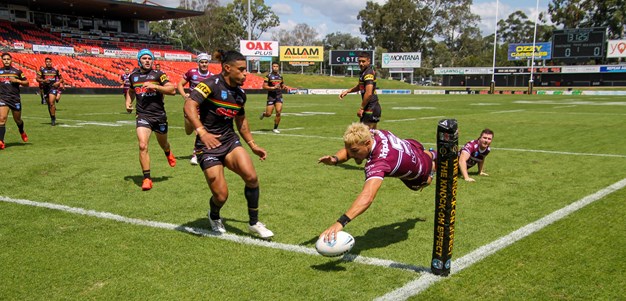 Cameron Brown scores hat-trick for Sea Eagles