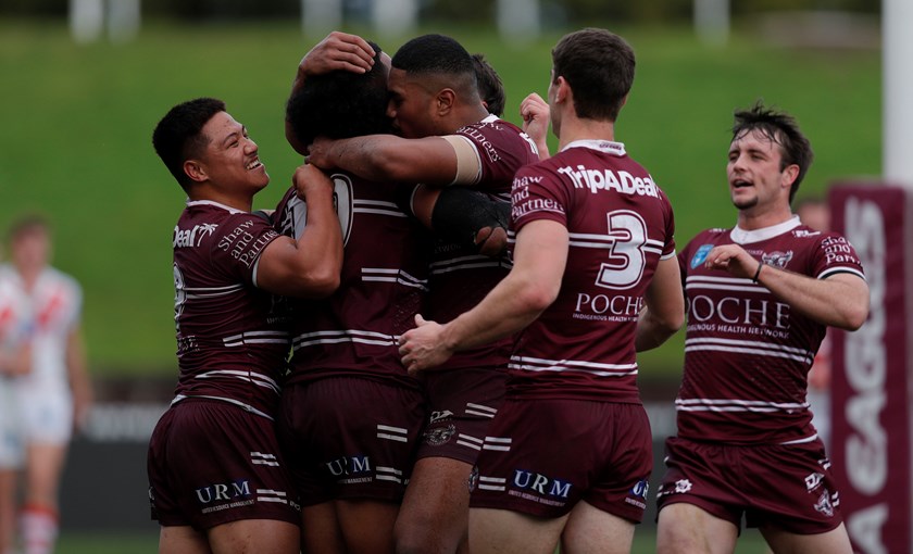 Manly's  very talented Jersey Flegg side is making a charge for the finals.