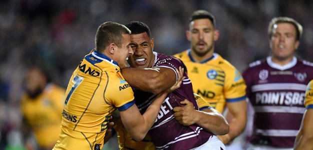 Sea Eagles go down to Eels in front of sold out crowd