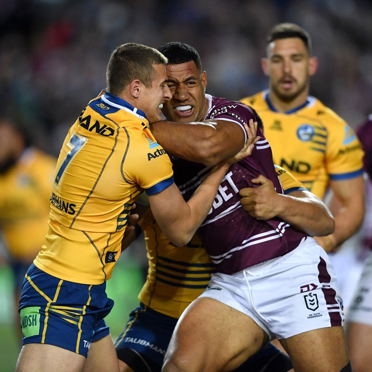 Sea Eagles go down to Eels in front of sold out crowd