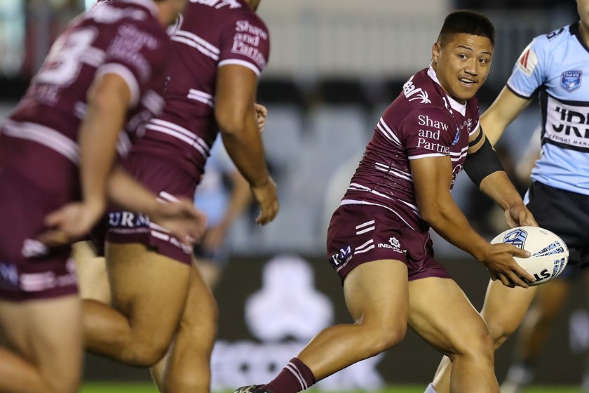Class...the return of Manly Development hooker Gordon Chan Kum Tong has made a difference to the Jersey Flegg Cup team. 