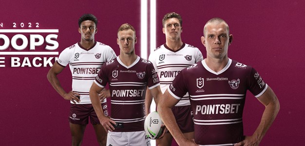 Hoops are Back: Sea Eagles unveil 2022 jerseys