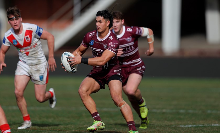 Kaeo Weekes has been a shining light for the Sea Eagles in the lower grades. 