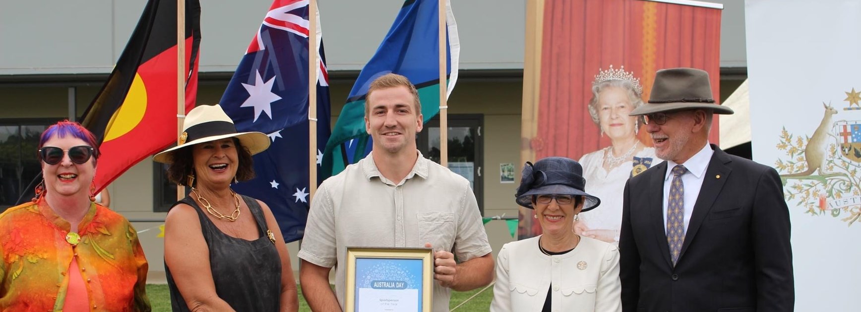 Lachlan Croker honoured by his home town