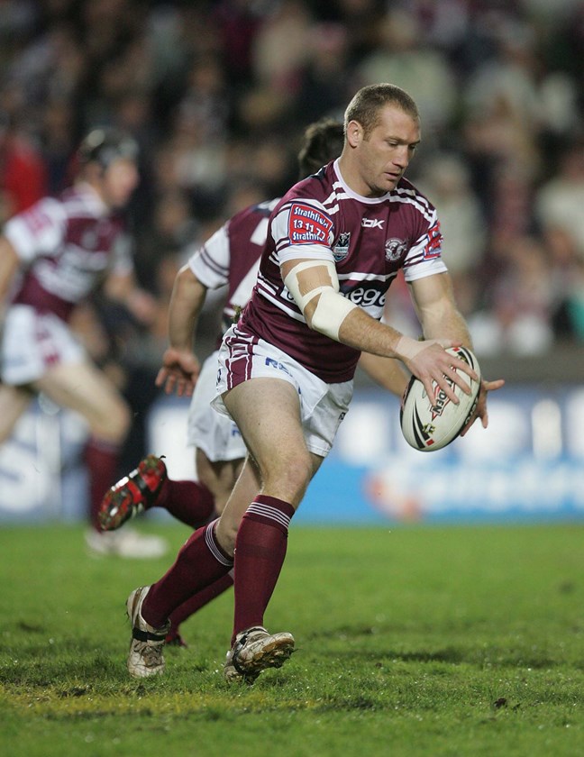 Michael Monaghan in 2007...''Monas' is now an NRL Assistant Coach at Manly