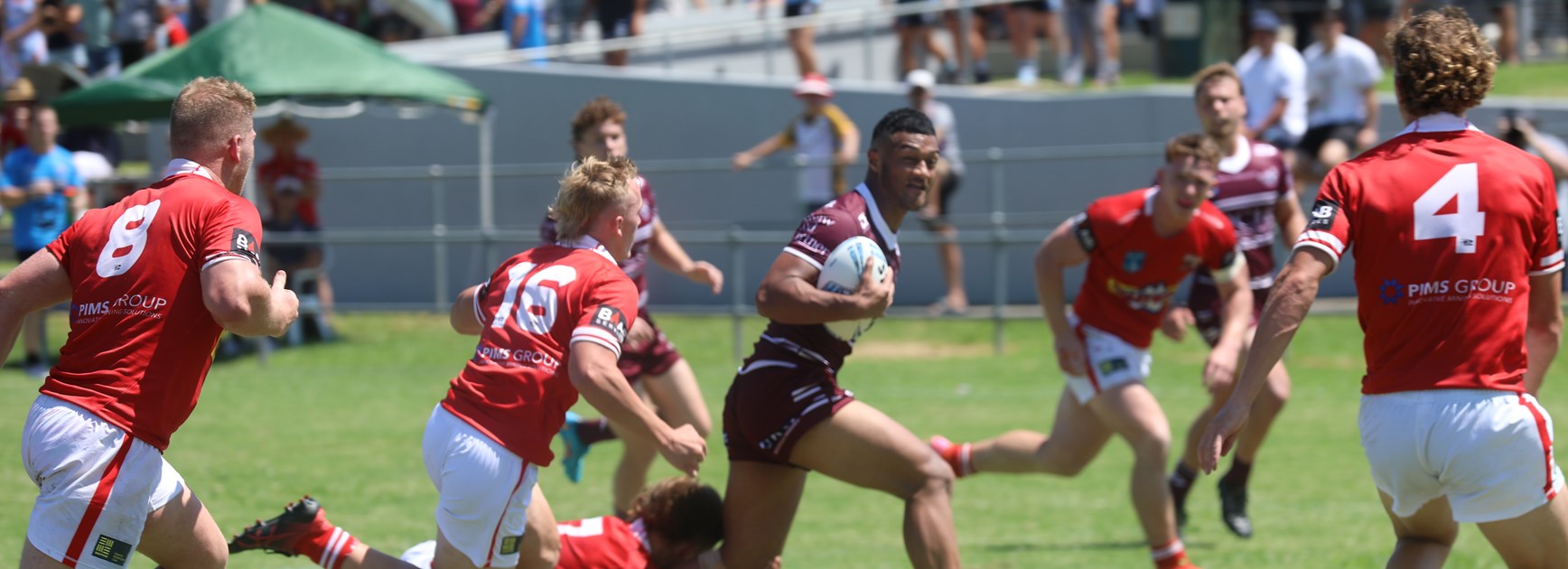 Latu Fainu and Kobe Fulton grab doubles in win