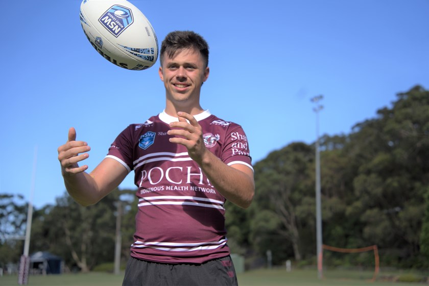 Kobe Fulton has enjoyed a fine start to the SG Ball season for Manly