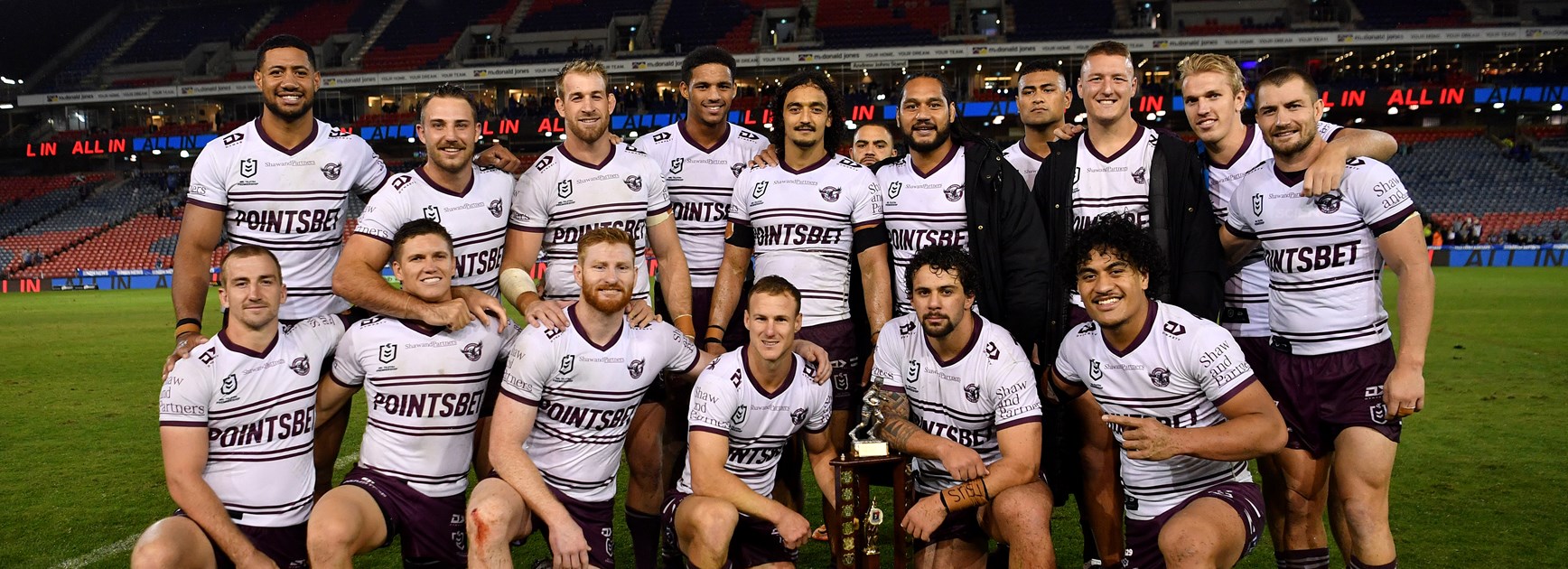 Sea Eagles capture Malcolm Reilly trophy