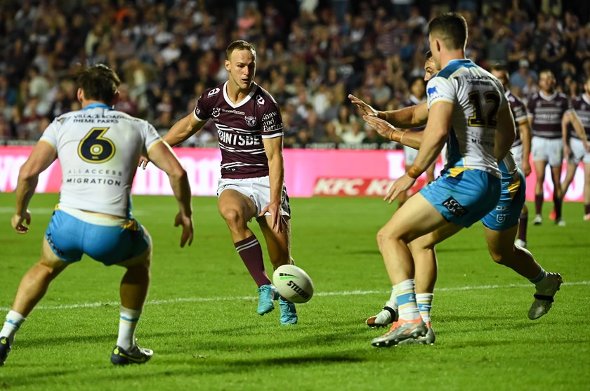 Class act...Daly Cherry-Evans has been on song with his kicking game