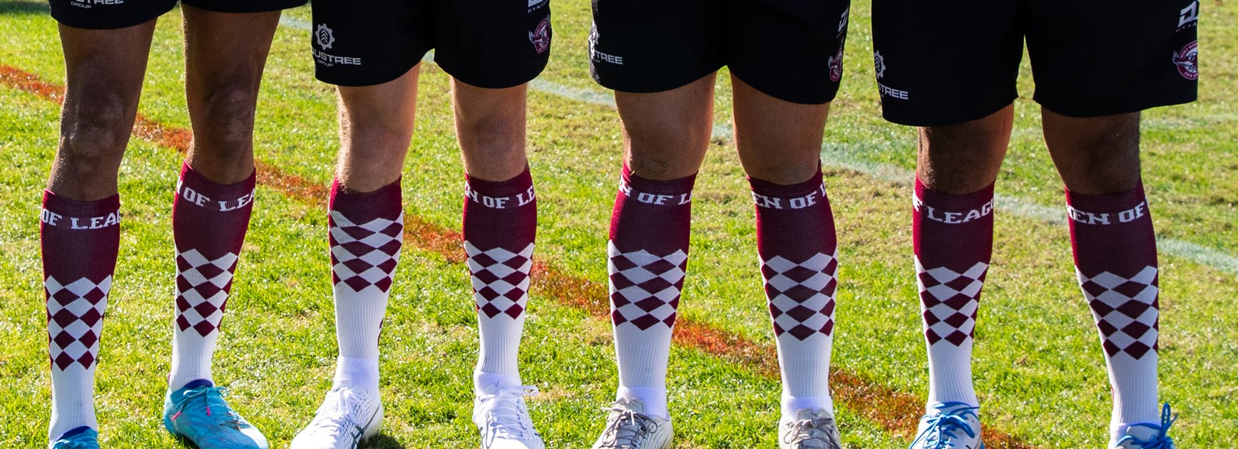 Sea Eagles get their 'Crazy Socks' on for Men of League