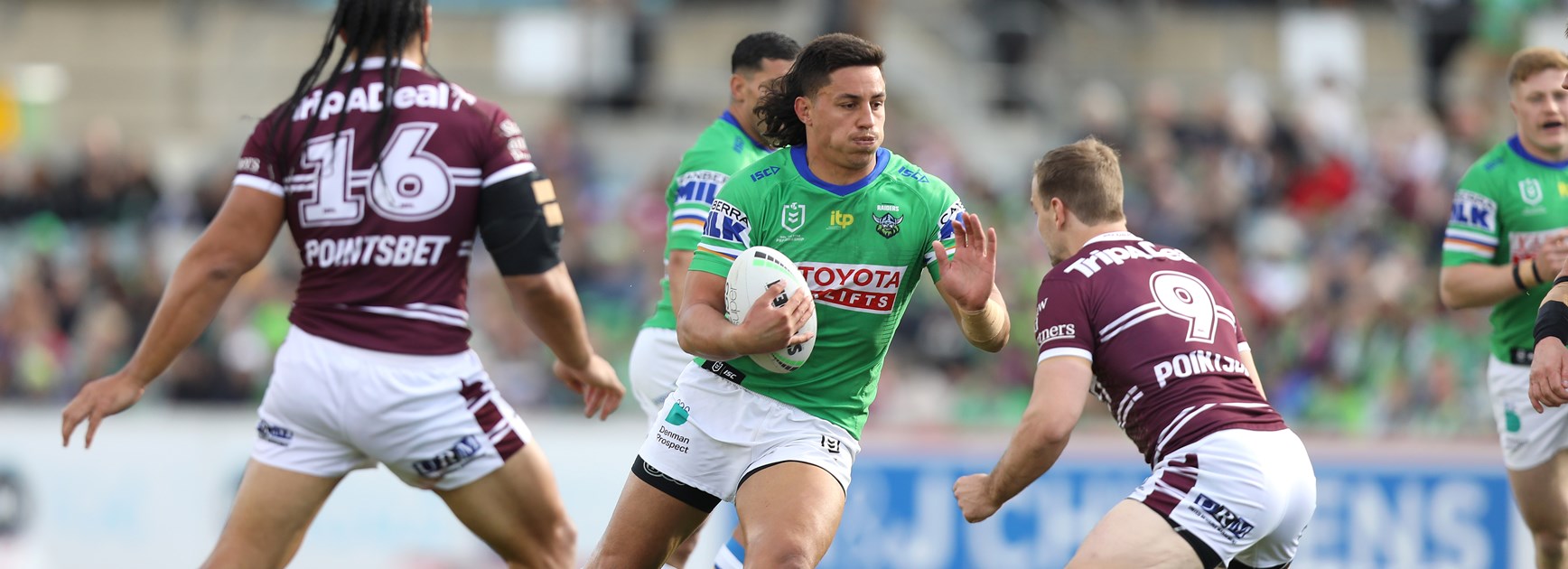 Disappointing Sea Eagles go down to rampant Raiders