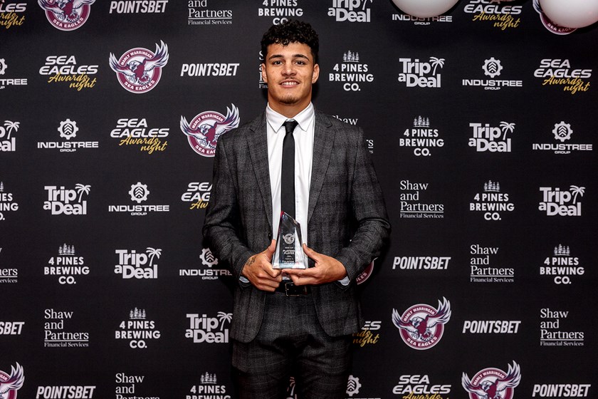 Players'  Player award winner Clayton Faulalo had a sensational debut season in the NSW Cup for Blacktown Workers