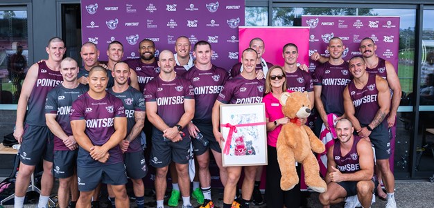 Sea Eagles dig deep in support of Bear Cottage