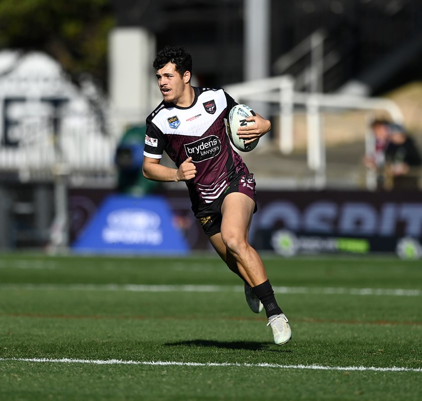 Prolific tryscorer...Clayton Faulalo is enjoying a very fine season for the Blacktown Workers Sea Eagles