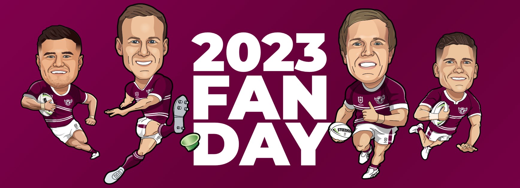 Join in the fun of Sea Eagles Fan Day at 4 Pines Park