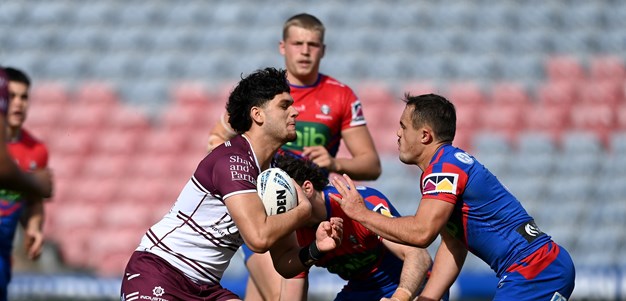 Sea Eagles lose to Knights in fiery Jersey Flegg game