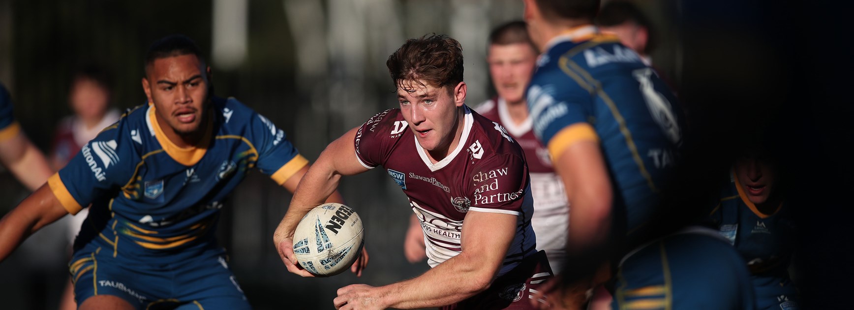 Jamie Humphreys was a standout player for Manly in the Jersey Flegg