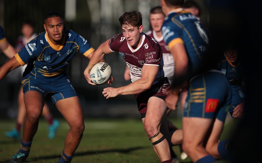 Jamie Humphreys was a standout player for Manly in the Jersey Flegg