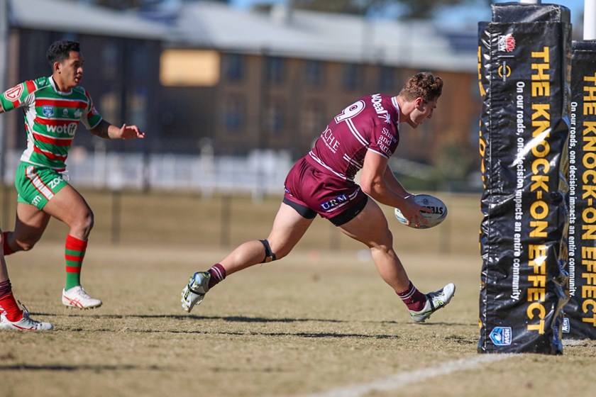 Fine season...Jamie Humphreys scored 24 points against Souths to continue his impressive form