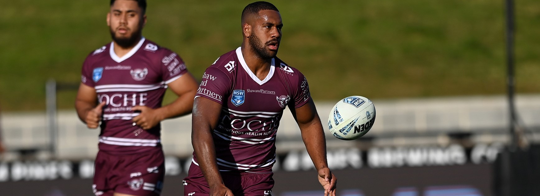 Jersey Flegg Best and Fairest Award winner Caleb Navale had a fine season for the Sea Eagles