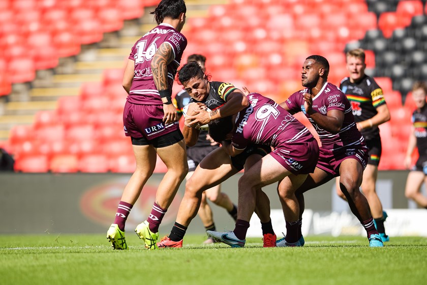 It was a tough afternoon for the Sea Eagles in Penrith today after getting off a slow start.