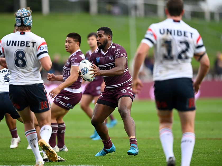 Lock Caleb Navale has been in solid form all season for the Sea Eagles 