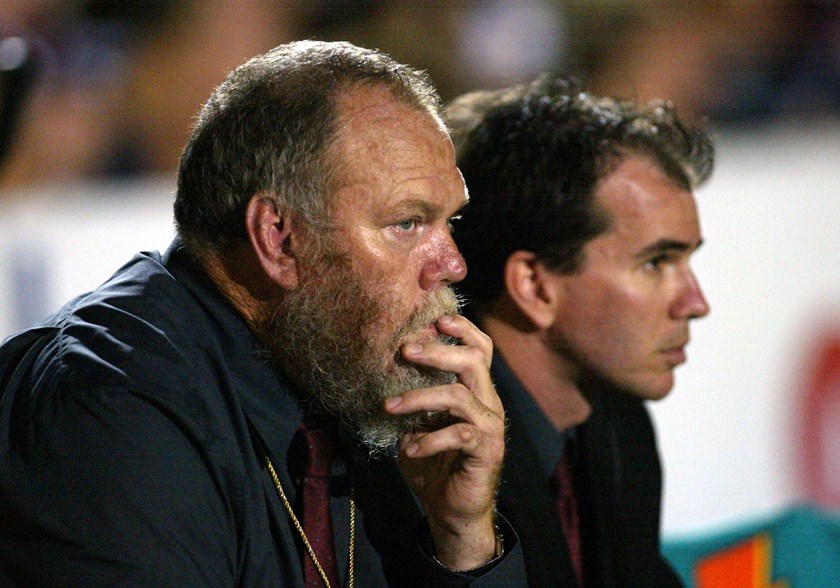 Top talent scout...Noel Cleal on the sidelines for the Sea Eagles in 2004. 