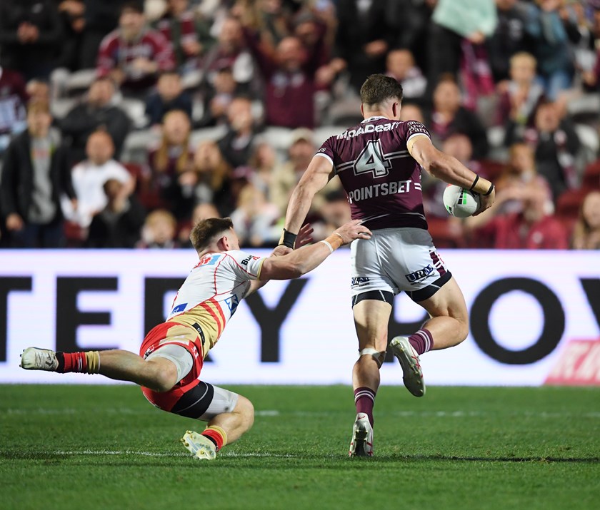 See ya...Reuben Garrick leaves the Dolphins behind