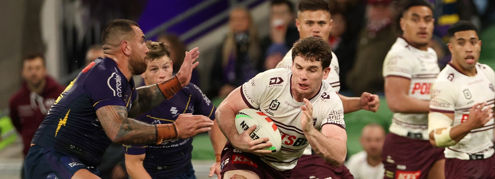 Gritty Sea Eagles go down to Storm in tough contest