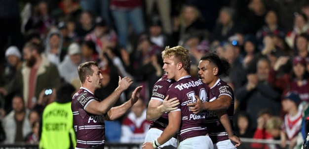 Sea Eagles show sheer grit in win over Roosters