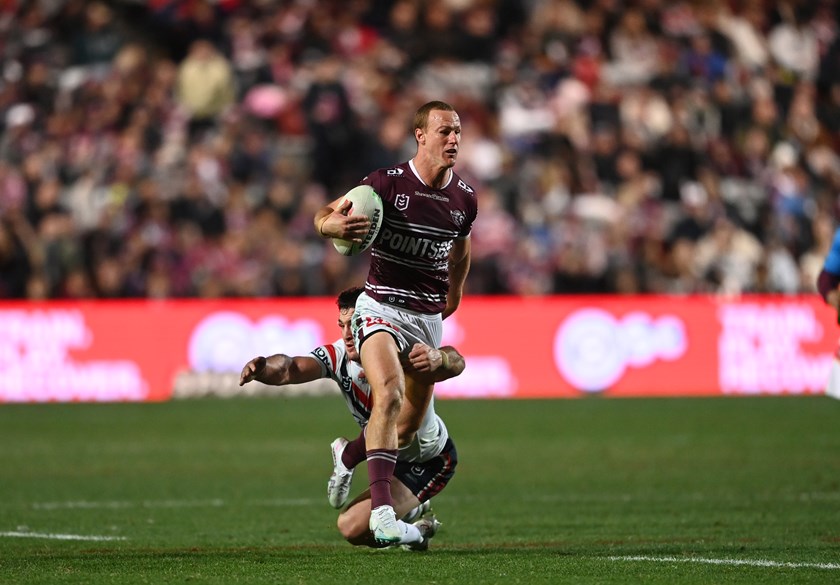Huge game...Captain Daly Cherry-Evans scored two tries in the win over the Roosters.