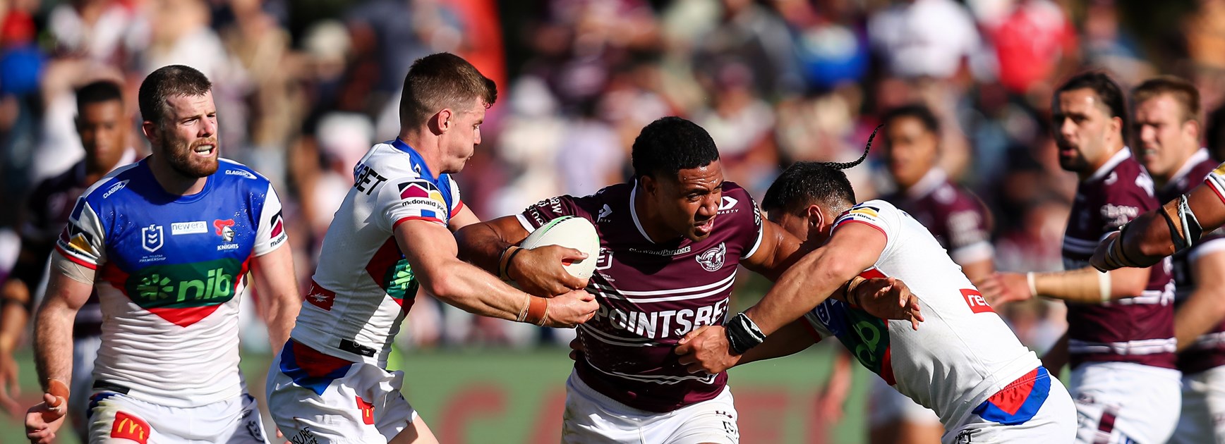 Sea Eagles record Golden Point draw with Knights
