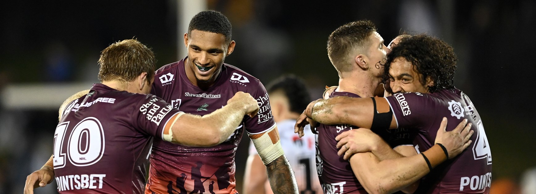 Sea Eagles dig deep in tough win over Tigers