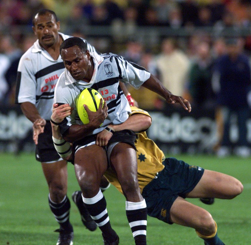 Eparama Navale played for Fiji in the 2000 Rugby League World Cup