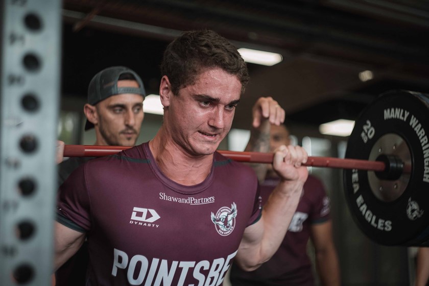 Weights right...Fletcher Myers is still developing at Manly