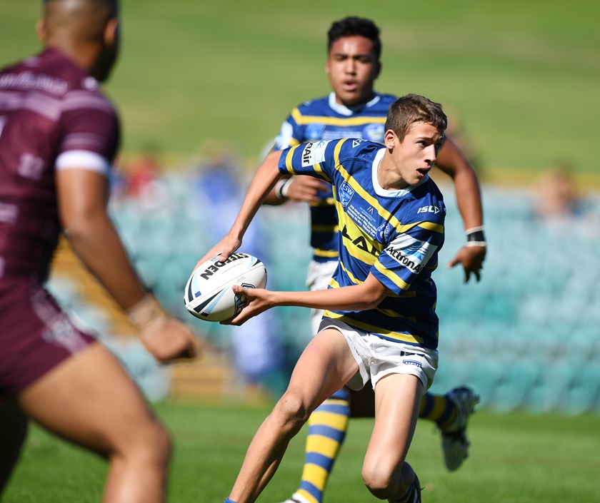 Half-back Jakob Arthur is glad to be on the same team as Gordon Chan Kum Tong now after some great battles in the Harold Matthews Cup in 2018