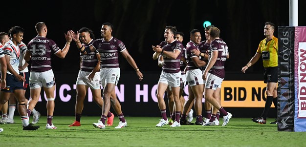 Sea Eagles turn in impressive trial win over Roosters