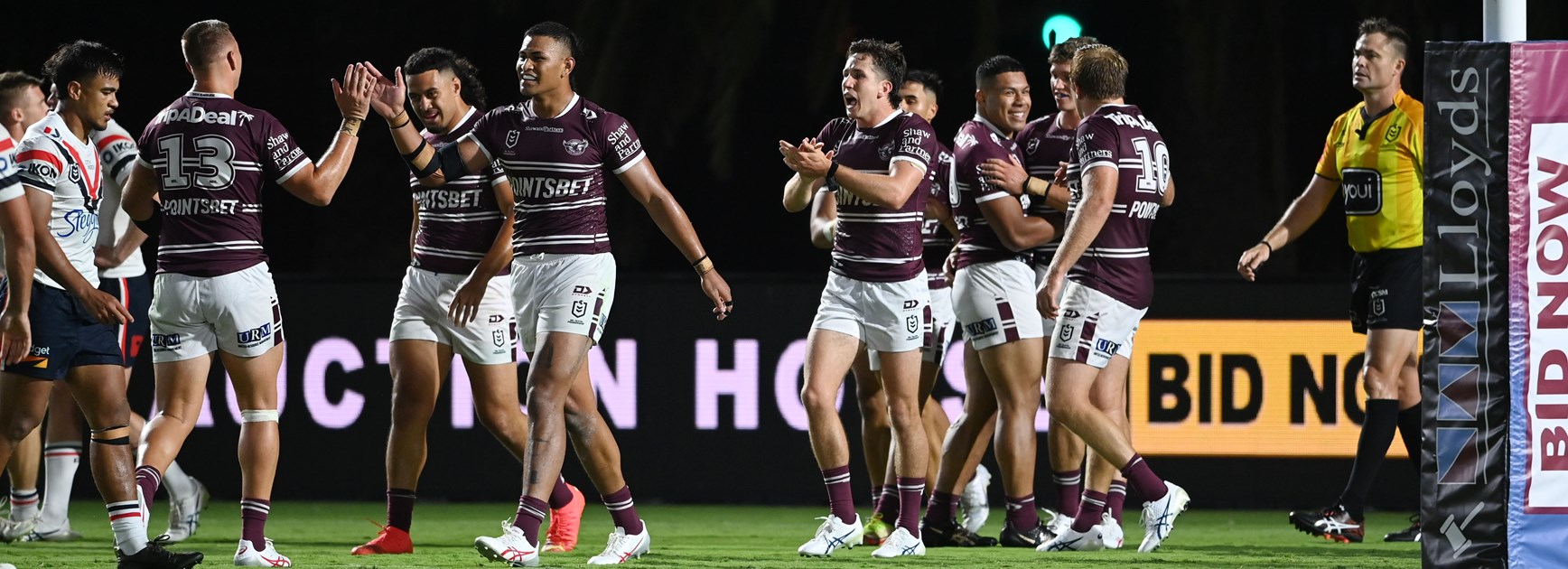 Sea Eagles turn in impressive trial win over Roosters