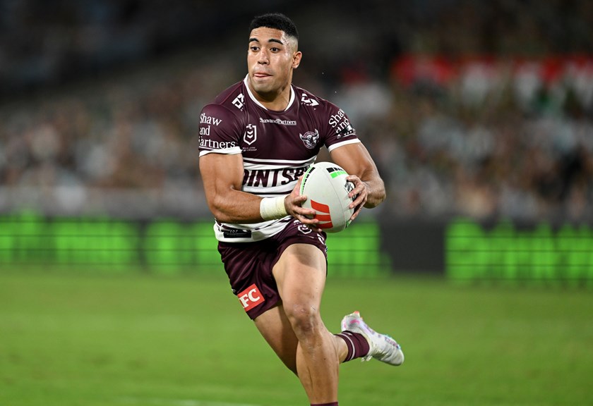 Great news....the electrifying  Tolu Koula is back for Manly. 