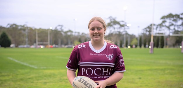Grace's amazing effort to make Sea Eagles trial