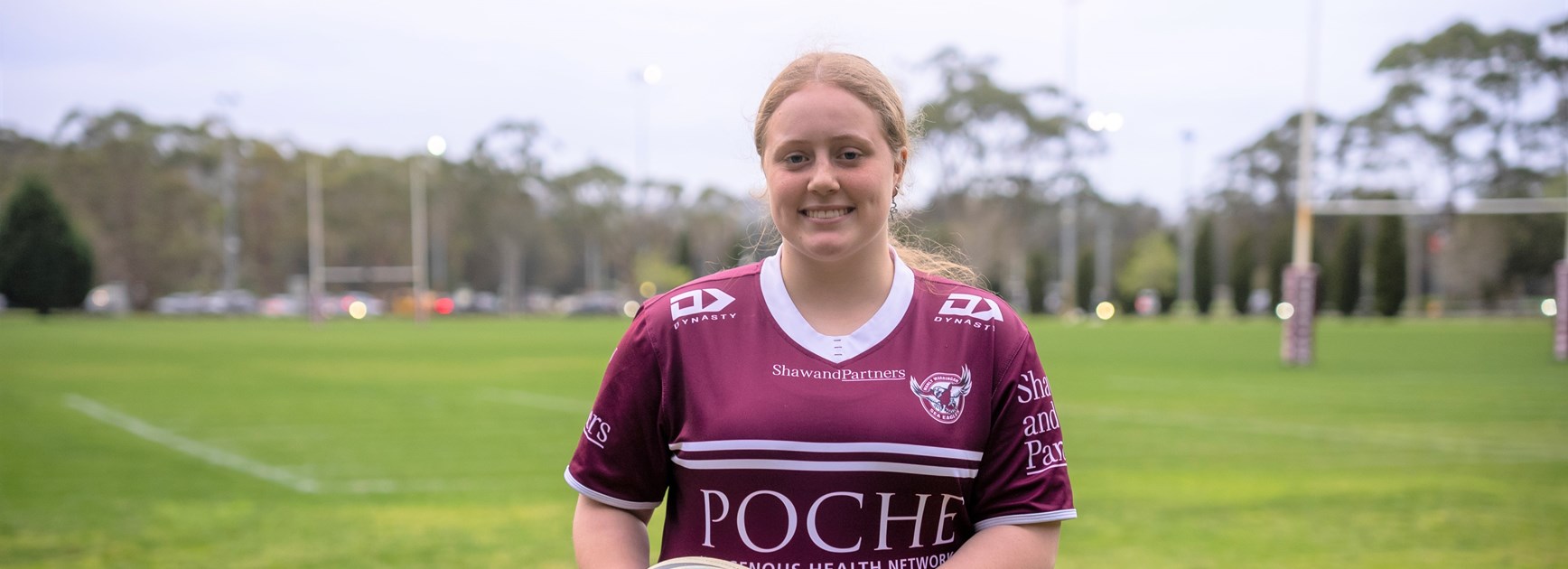 Grace's amazing effort to make Sea Eagles trial